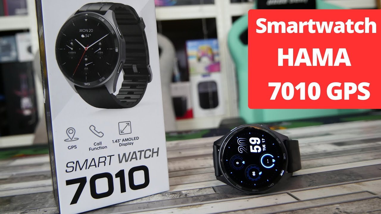 Hama 7010 GPS - przystępny cenowo smartwatch co codziennych zadań | recenzja zegarka