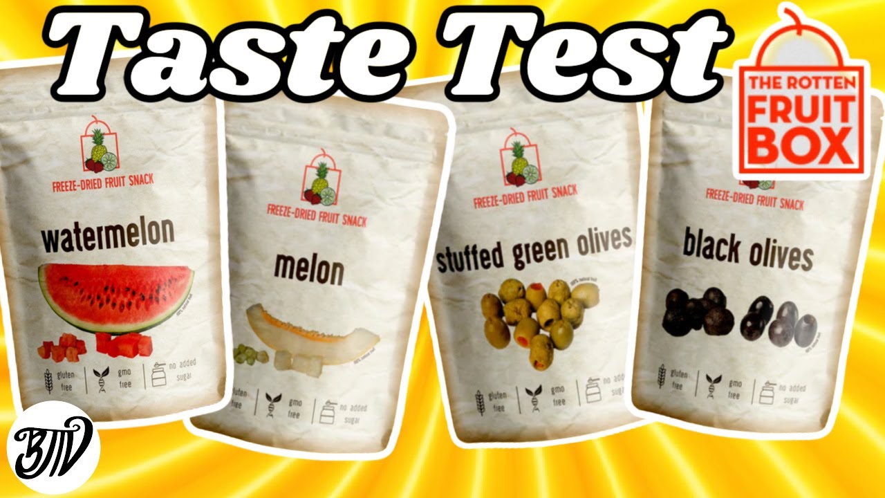 Trying The Rotten Fruit Box- Freeze Dried Foods || Freeze Dried Friday