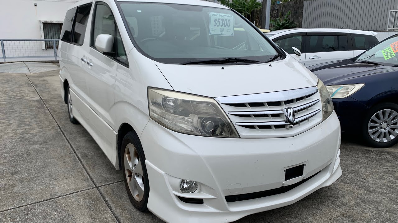 Payless Motors Okinawa - 2005 Toyota Alphard (22-12-7) (SOLD)