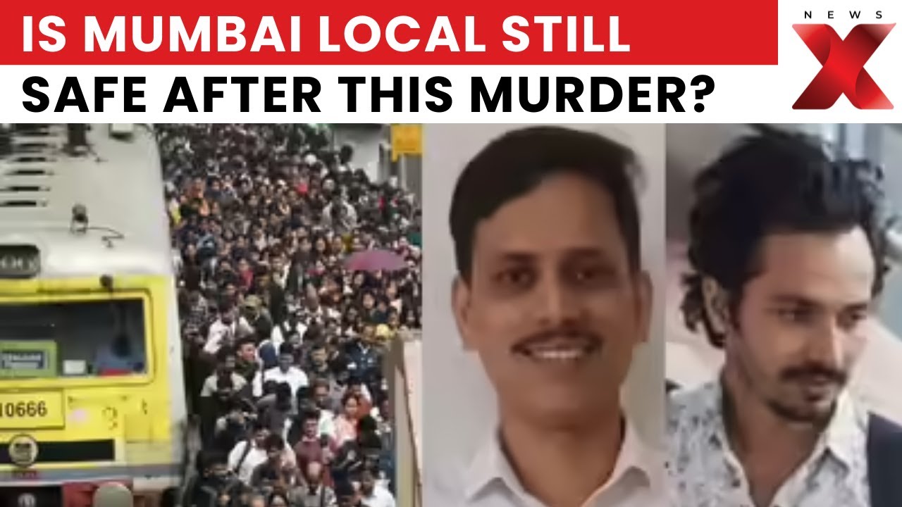 Mumbai Local Murder: Shocking CCTV Reveals Moments Before Professor&rsquo;s Killing At Station
