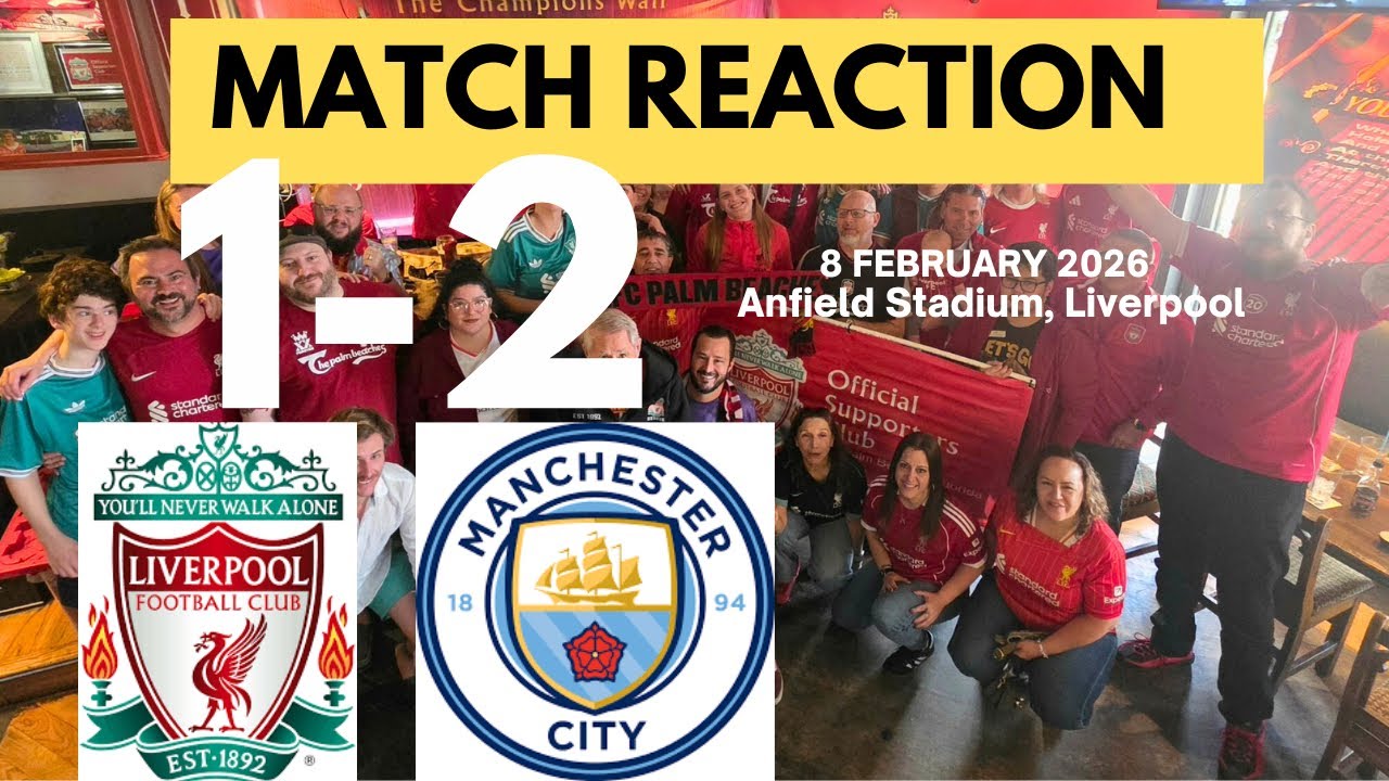 Liverpool 1-2 Manchester City | Late VAR Drama, Heartbreak at Anfield & Haaland Winner | Reaction