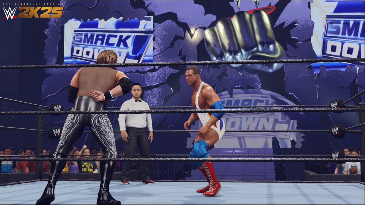 WWE 2K25 - Курт Энгл против Кристиана | Smackdown!: Чемпионат США