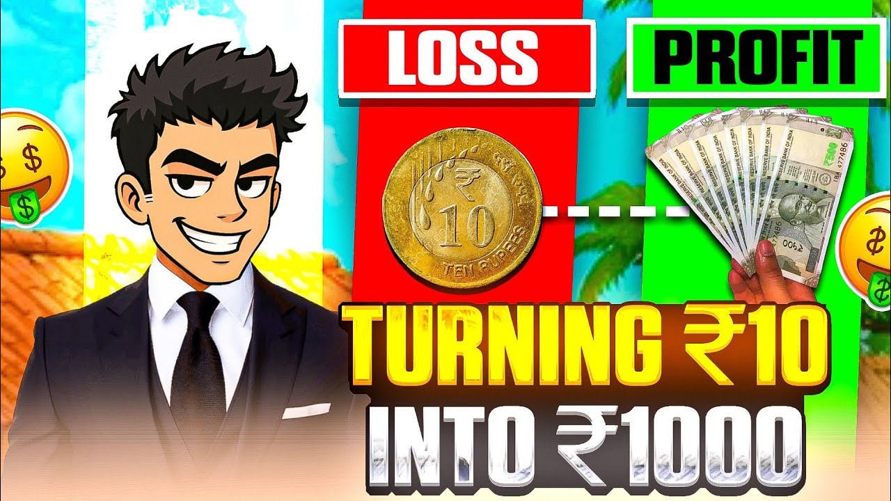 CONVERTING ₹10 INTO ₹1000 BY SOLO TOURNAMENT 🔥🎮 