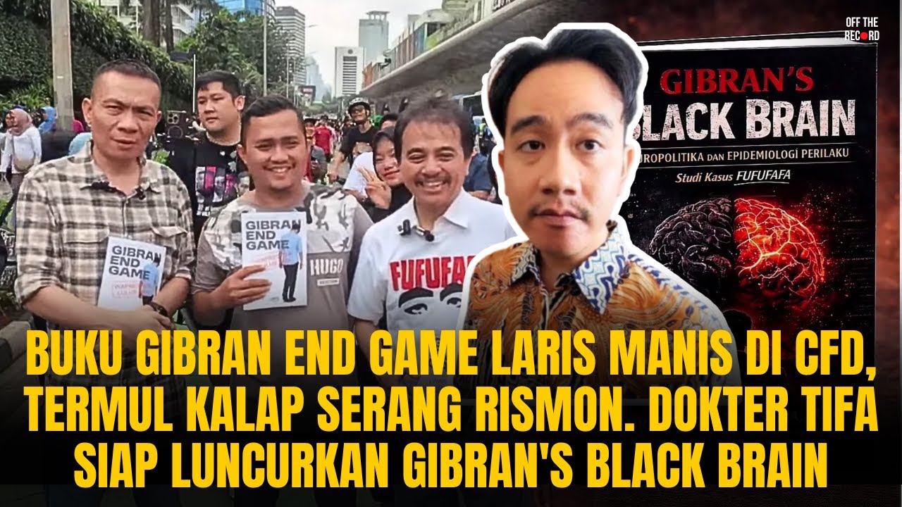 BUKU GIBRAN END GAME LARIS MANIS DI CFD! DOKTER TIFA SIAP LUNCURKAN GIBRAN'S BLACK BRAIN | #1148