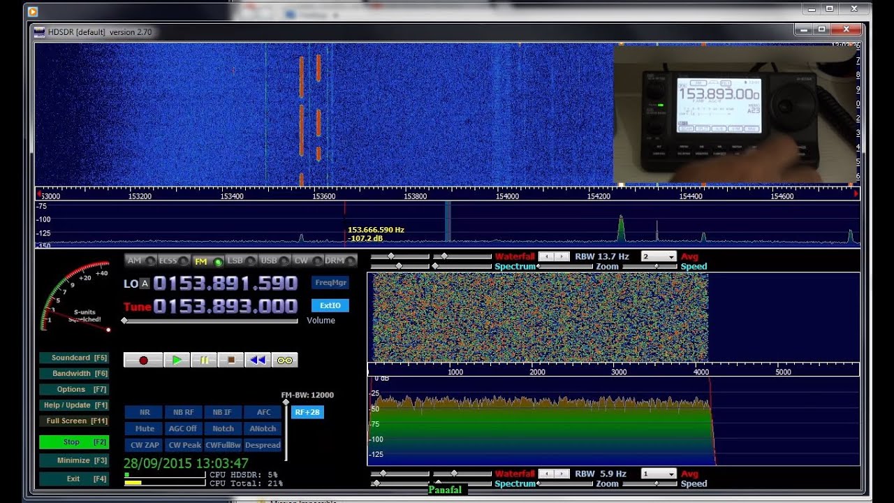 CRAM TV 32 - Panadapter on Icom IC-7100 or any transceiver (English Subtitles)