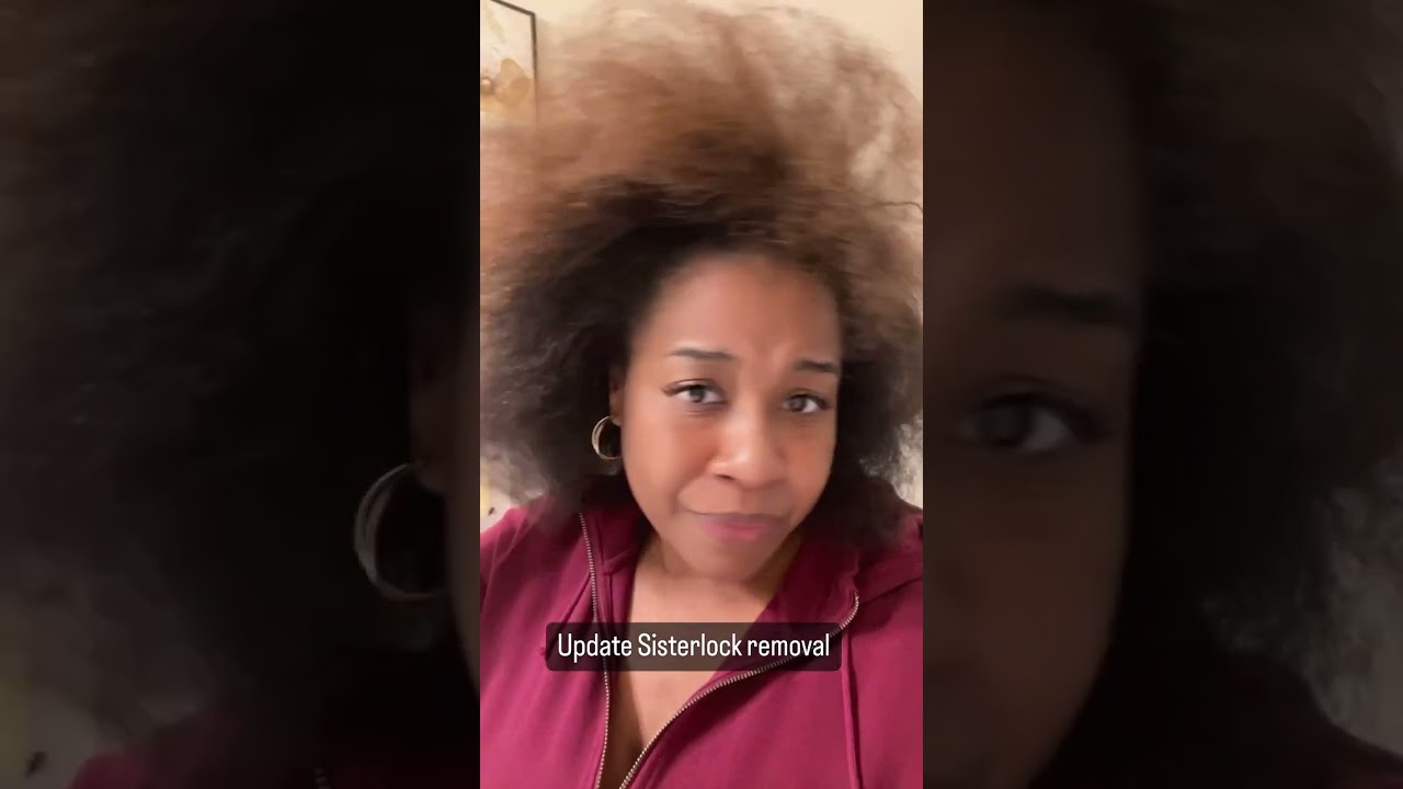 Combing out my Sisterlocks MARIEASH #sisterlocksjourney #hairstyles #microlocks #sisterlockjourney