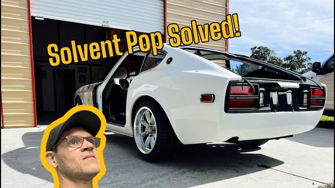 Garage Painter Guy Solves The Solvent Pop Problem! Here's How!