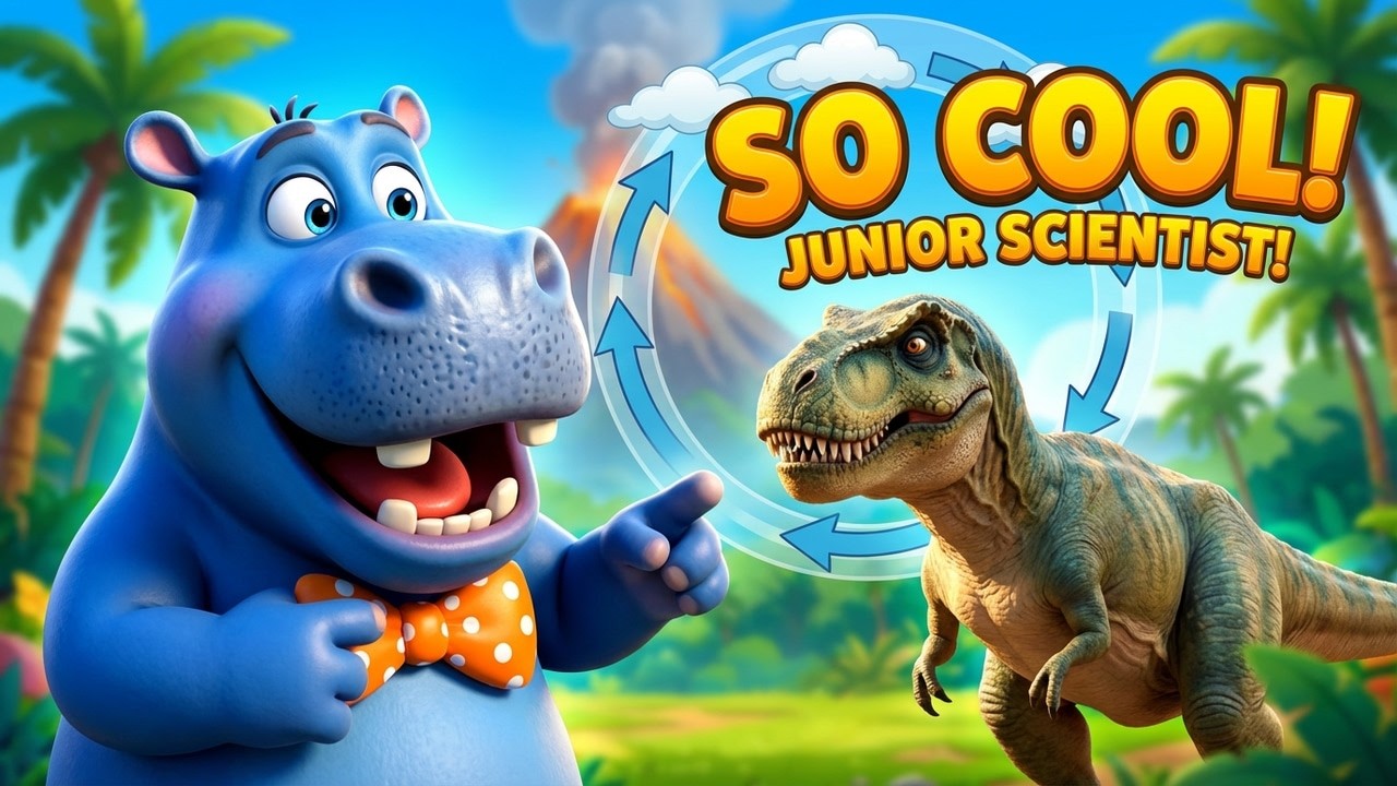 Can You Help Hugo? 🖐️ 5 Senses, Water Cycle & Dino Discovery!