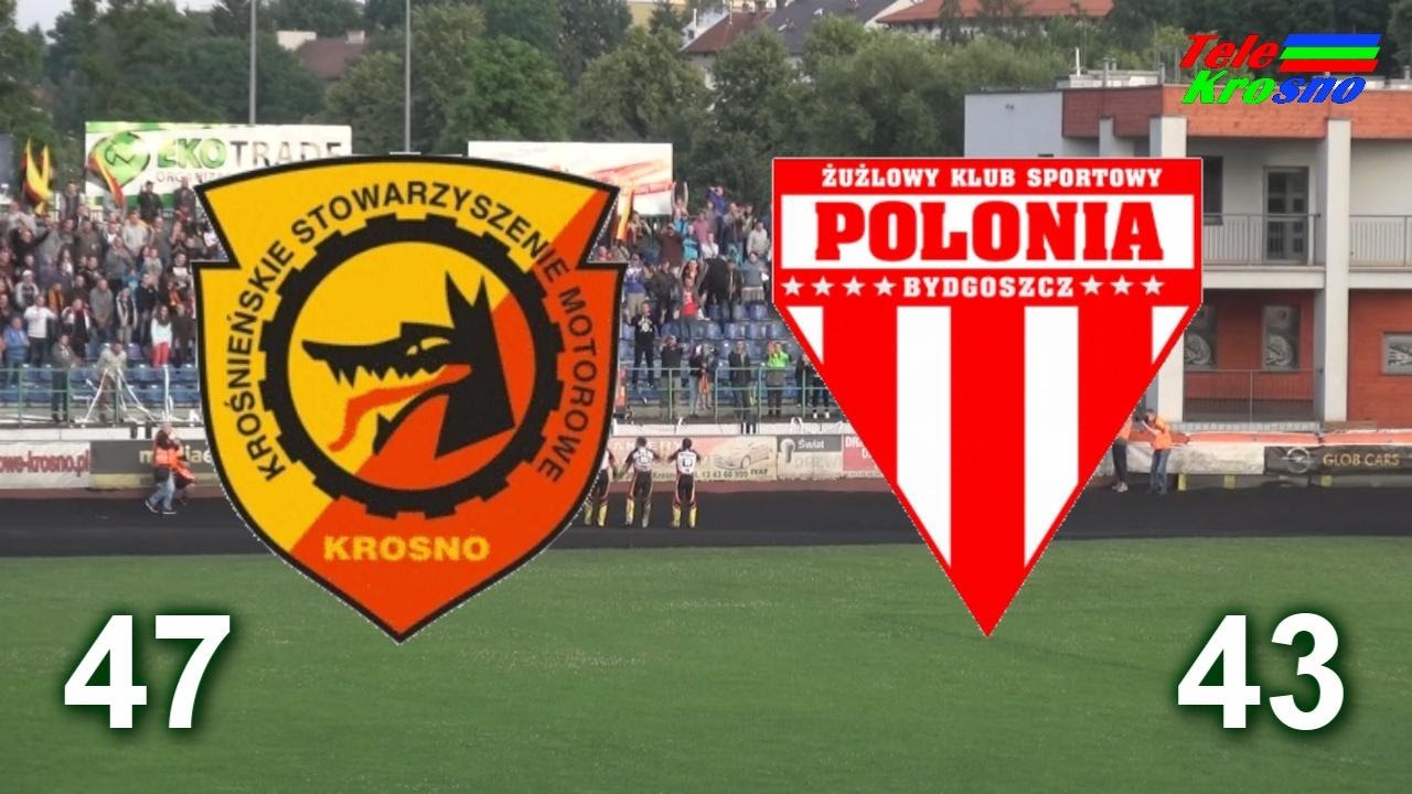 Żużel: KSM Krosno  - Polonia Bydgoszcz