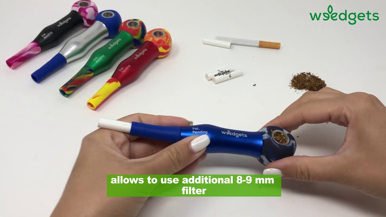 MAZE is best weed pipe, delivers smoothest & coolest smoke, filter blocks resin and tar, no coughing