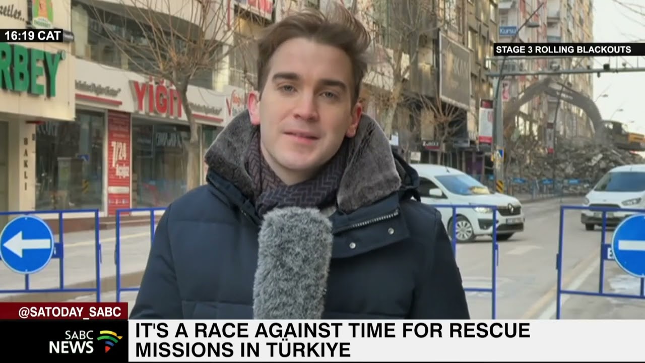 It's a race against time for rescue teams in Turkiye: Trent Murray