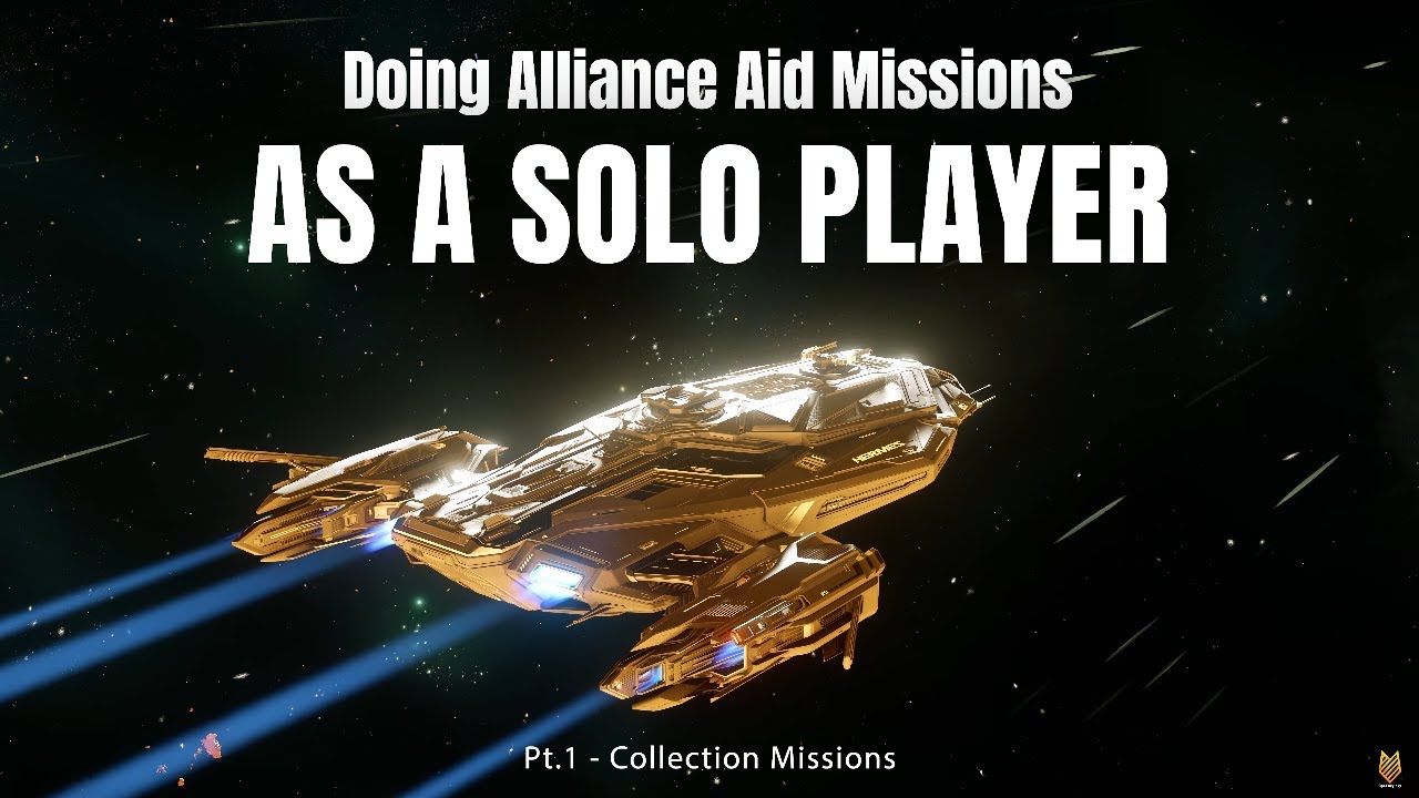 The Pain Of Doing Alliance Aid Missions As A Solo Player - Pt.1 Collection | Star Citizen 4.6 Live