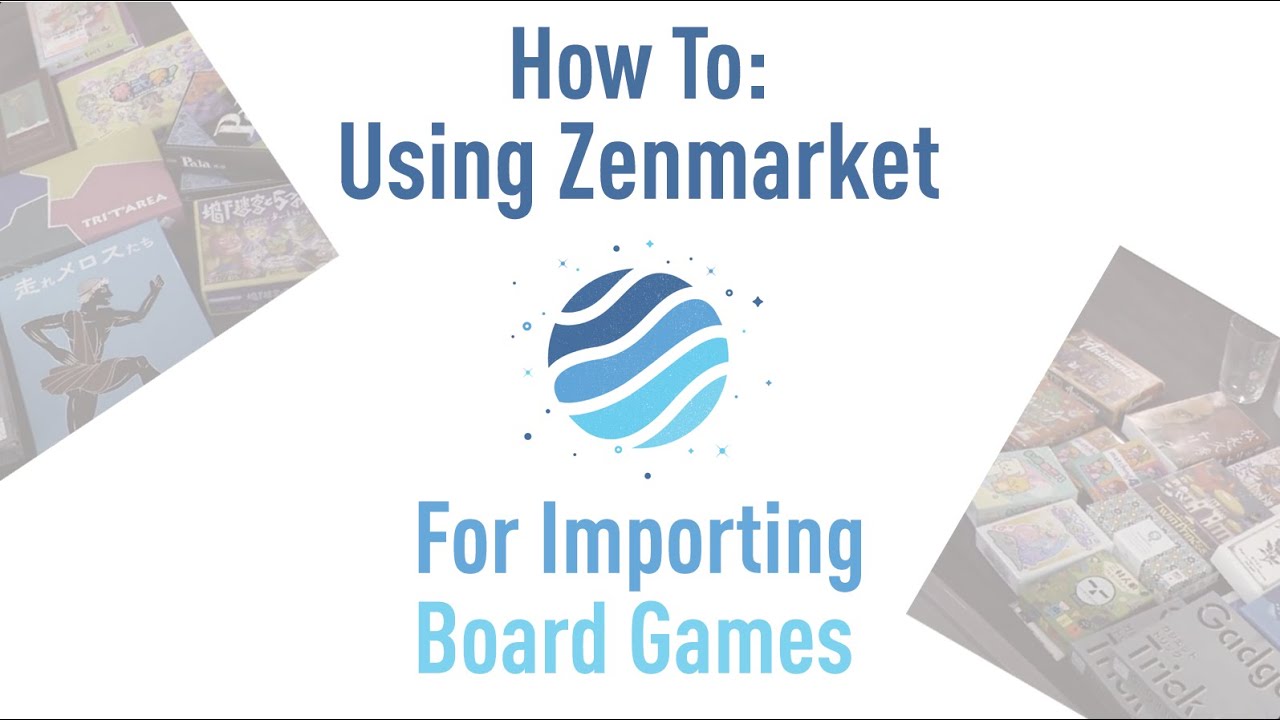How To: Using Zenmarket (Tutorial on buying a board game from Japan)