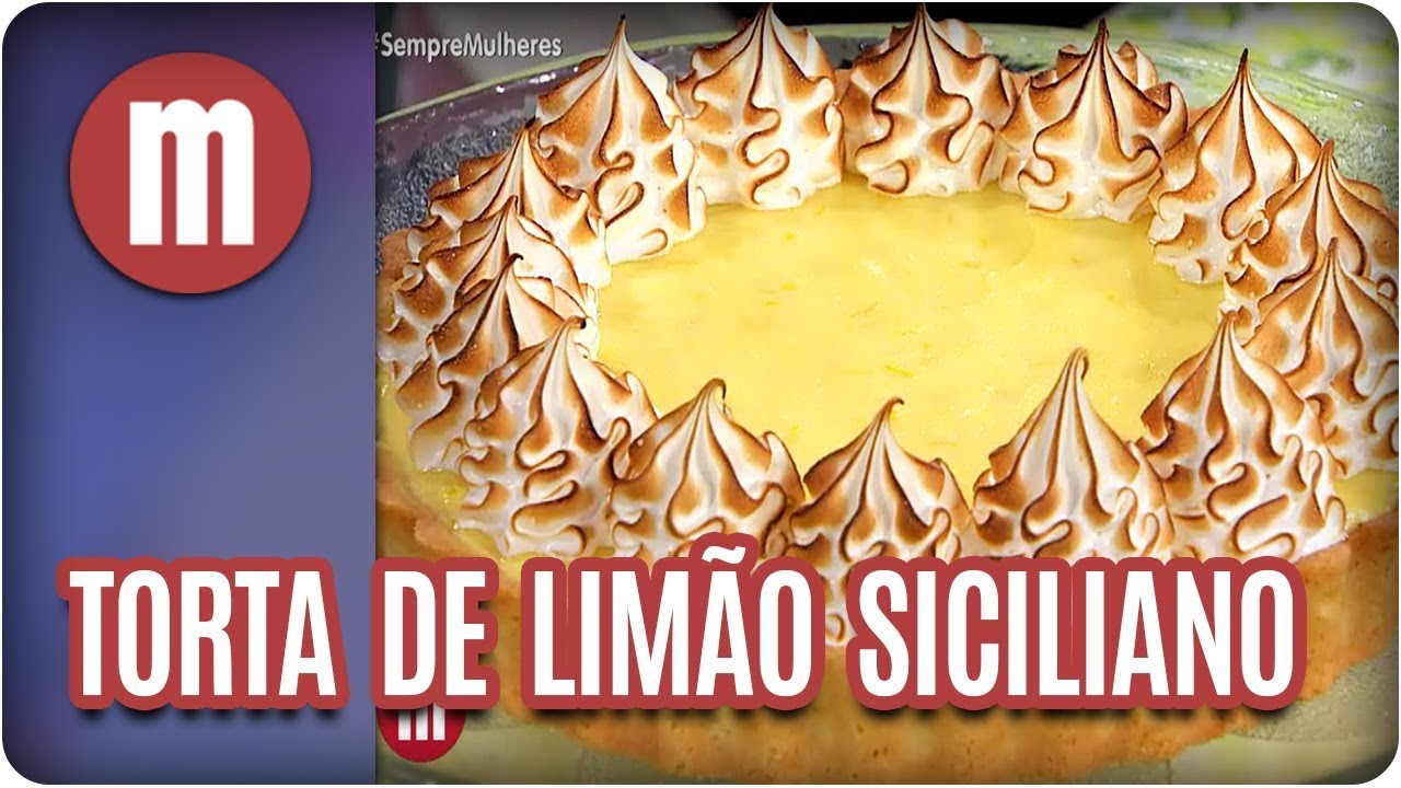 Torta de limão siciliano - Mulheres (09/02/18)