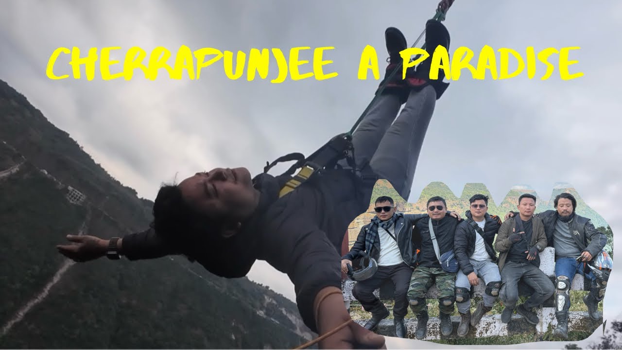 Bungee Jumping | Meghalaya | Cherrapunjee @funadventure