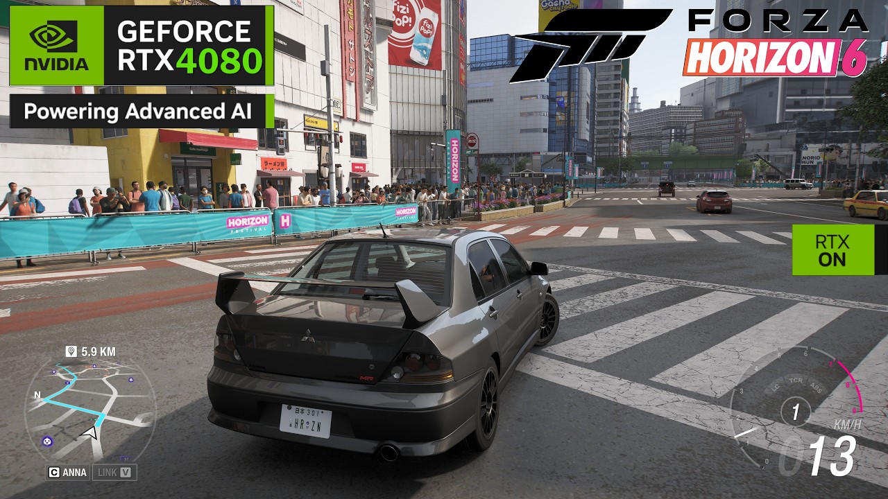 Forza Horizon 6 | RTX 4080 | 4K 1440p Ray Tracing and Frame Generation