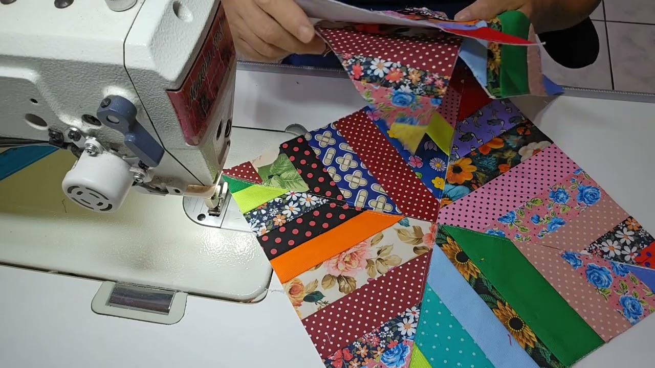 BORA COSTURAR UM PATCHWORK FÁCIL E BELÍSSIMO!