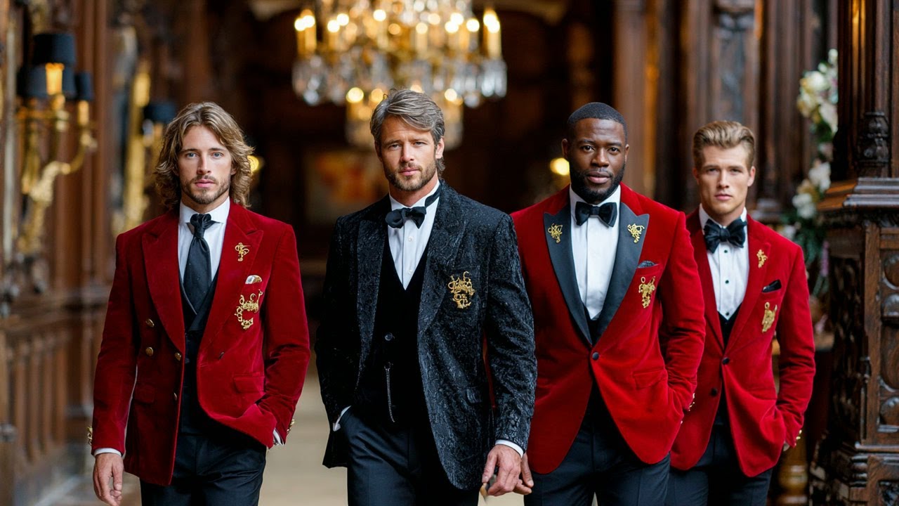 Ralph Lauren Spring/Summer 2026 Men’s | Burgundy & Slate – Refined Evening Elegance