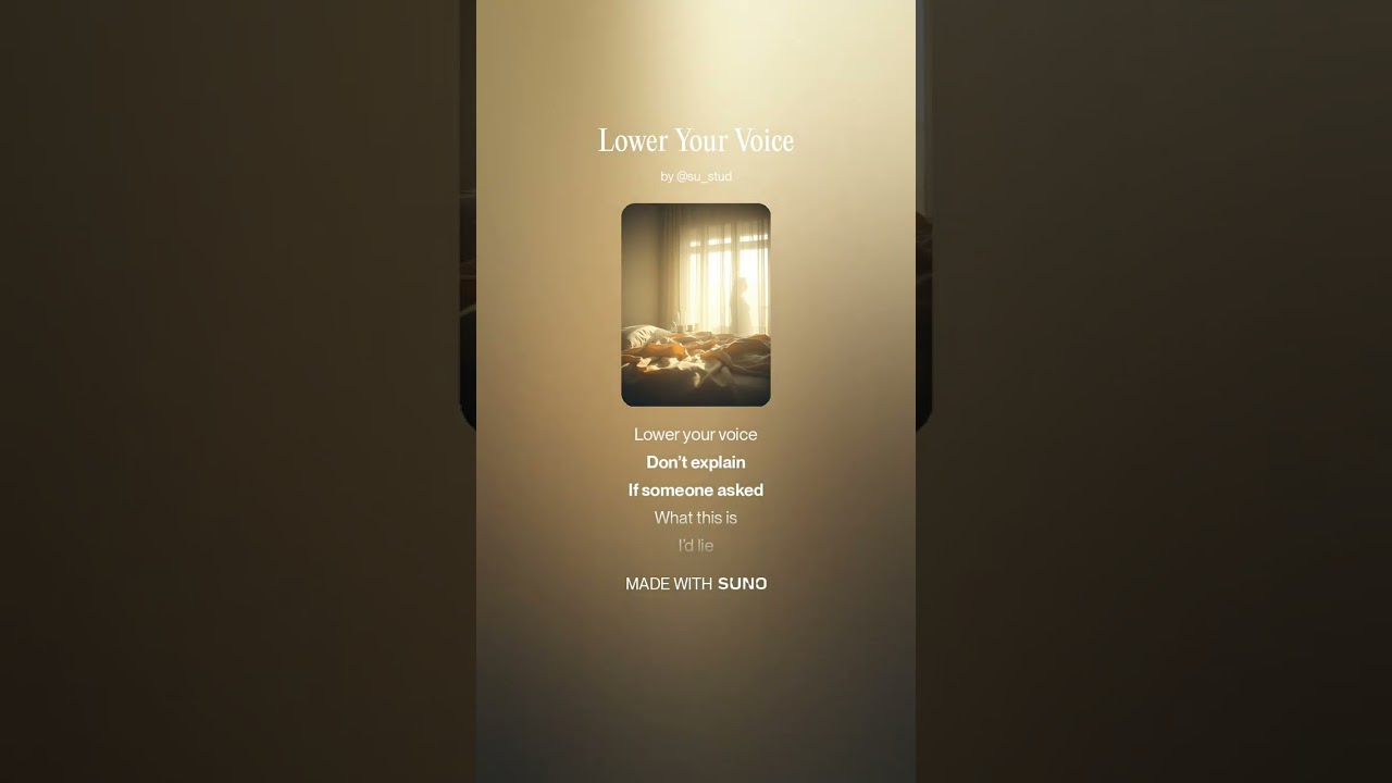 Lower Your Voice