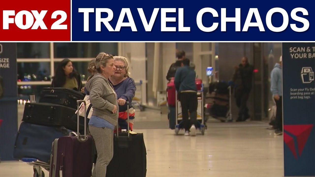 Detroit Metro travelers react to Friday's 10% flight cut amid shutdown