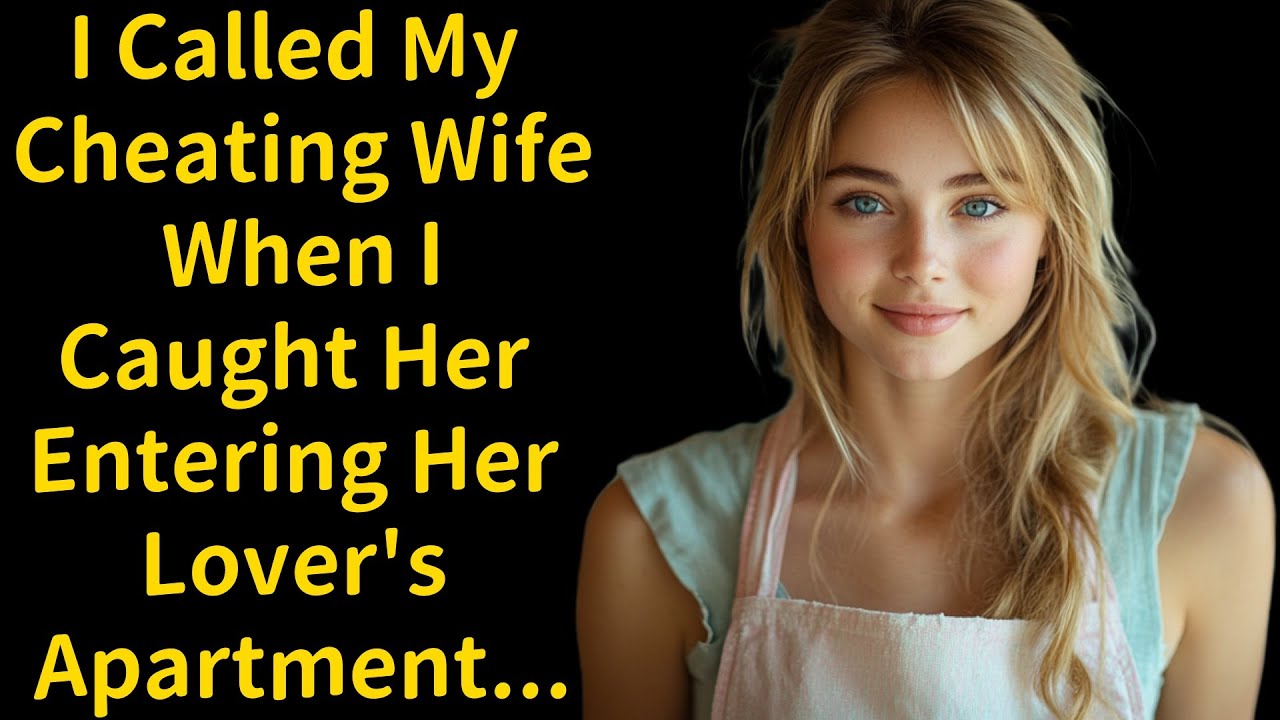 I Called My Cheating Wife When I Caught Her Entering Her Lover's Apartment...