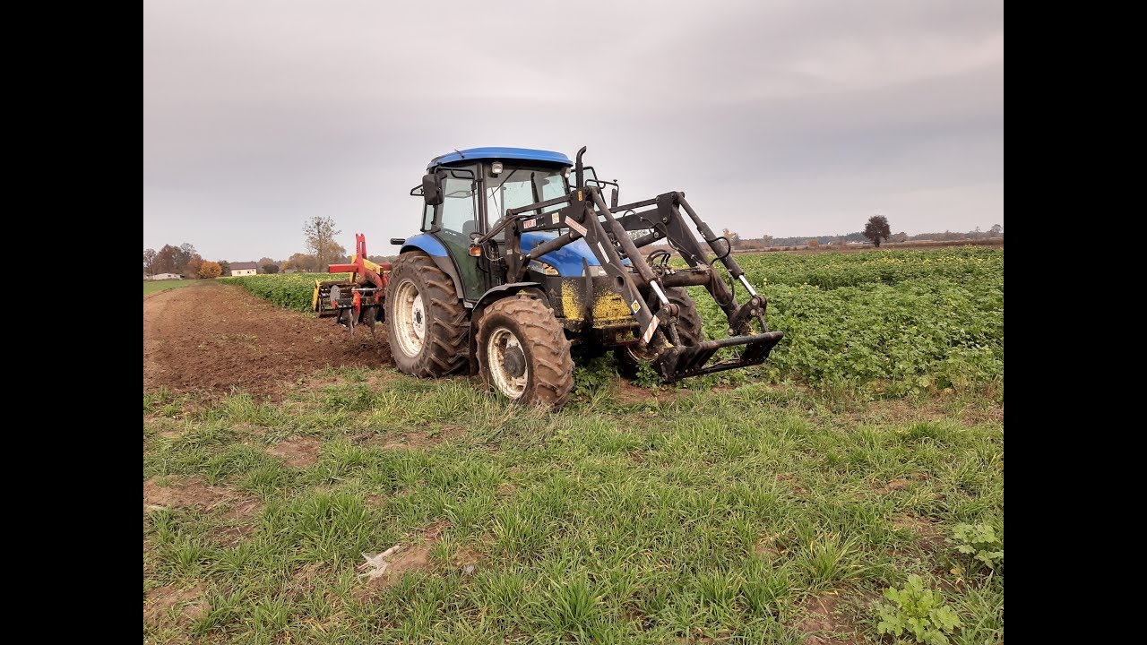 TALERZOWANIE  PO GORCZYCY ★2019★ New Holland TD80D & AGRO CHŁOPECKI PUMA 250
