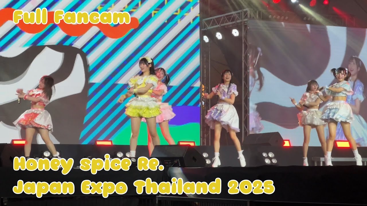 [Full Fancam] Honey Spice Re. [4K] 20250207 @Japan Expo Thailand 2025 , Central World (KAZZ Stage)