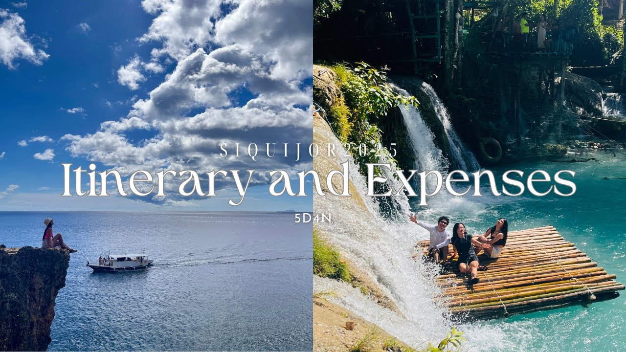 13k budget for 5D4N in Siquijor | Itinerary and Expenses 🏝️