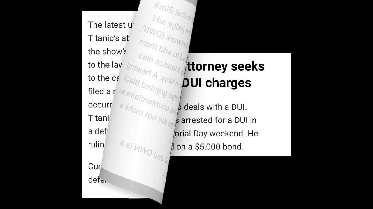 A win for the bloggers against #mauricescott and Maurice seeks DUI dismissal #lamh