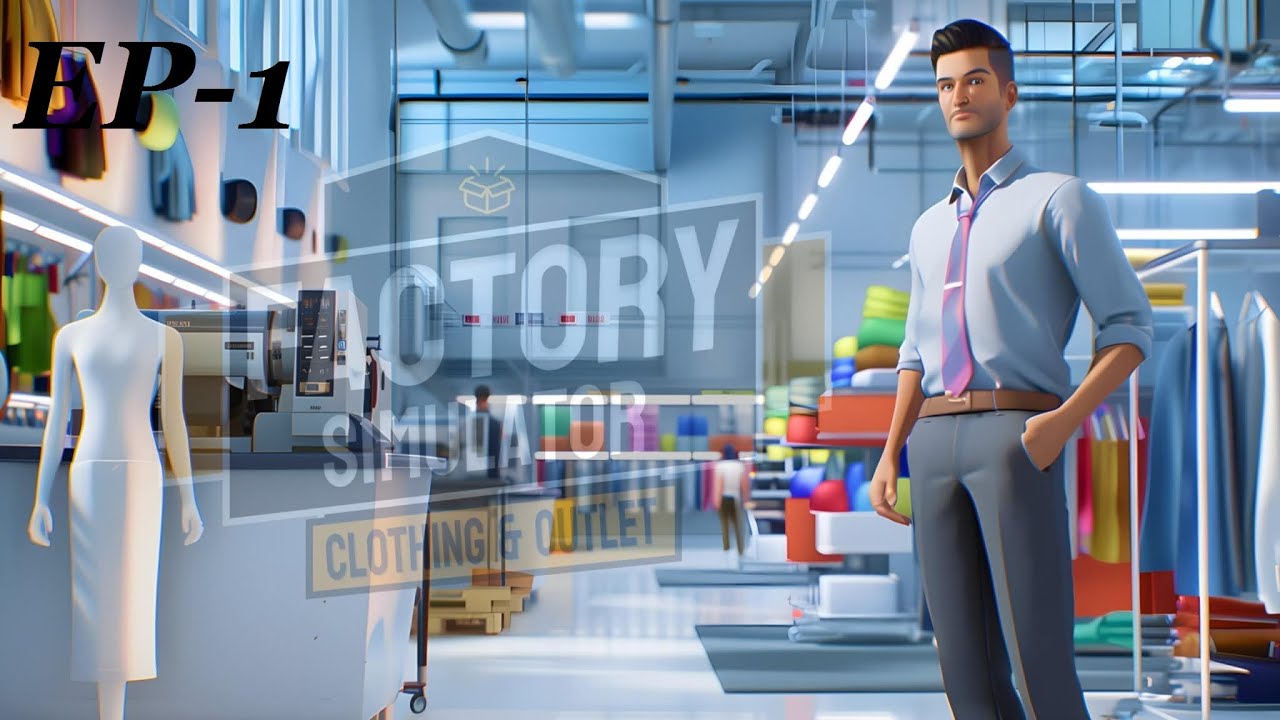 Factory Simulator Clothes & Outlet 2026 EP-1