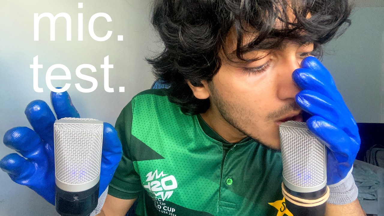 ASMR Ear to Ear Mic Test pt.2 (super tingly)