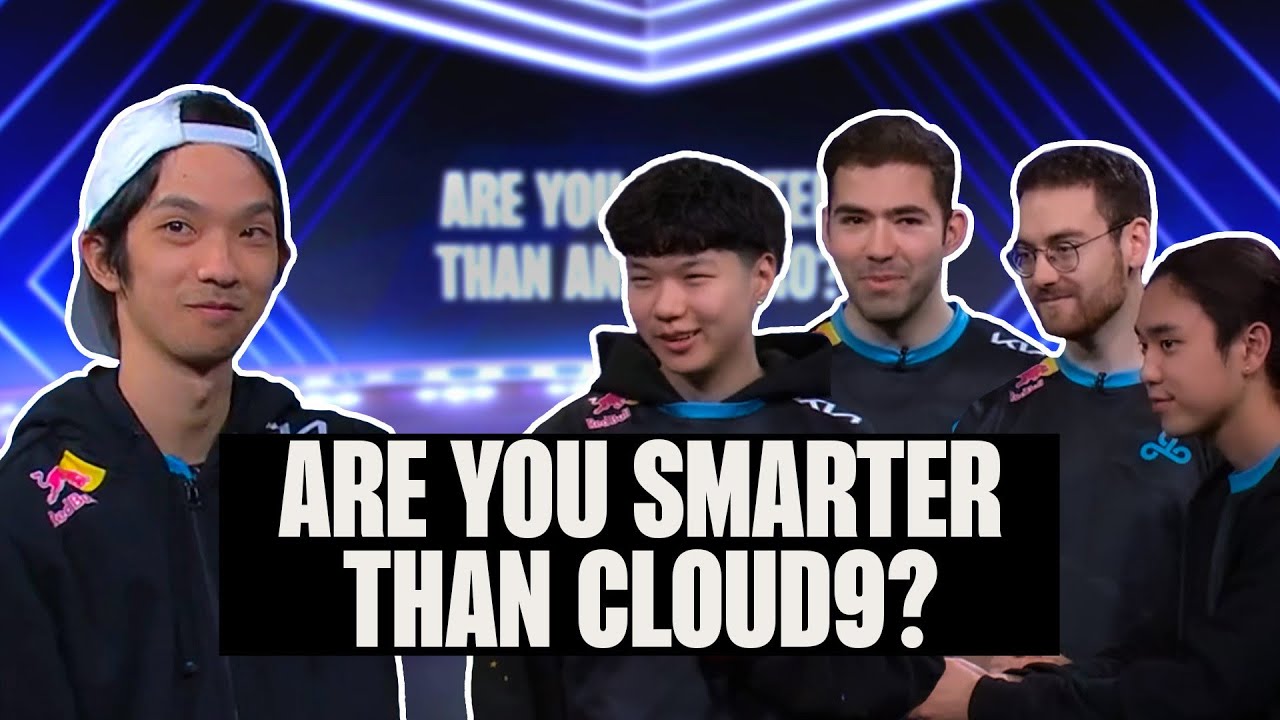 Blaber takes on his ENTIRE Cloud9 Team | Are You Smarter Than ft. Cloud9