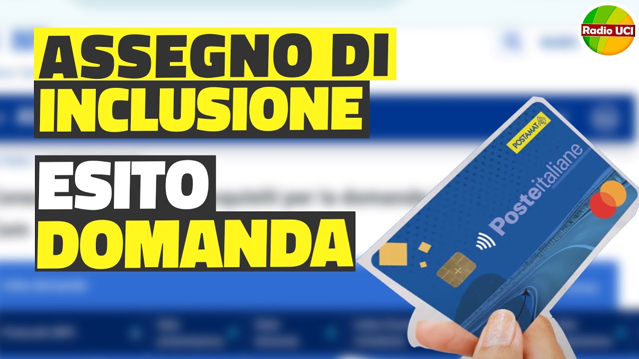 ASSEGNO di INCLUSIONE esito Domanda che significa