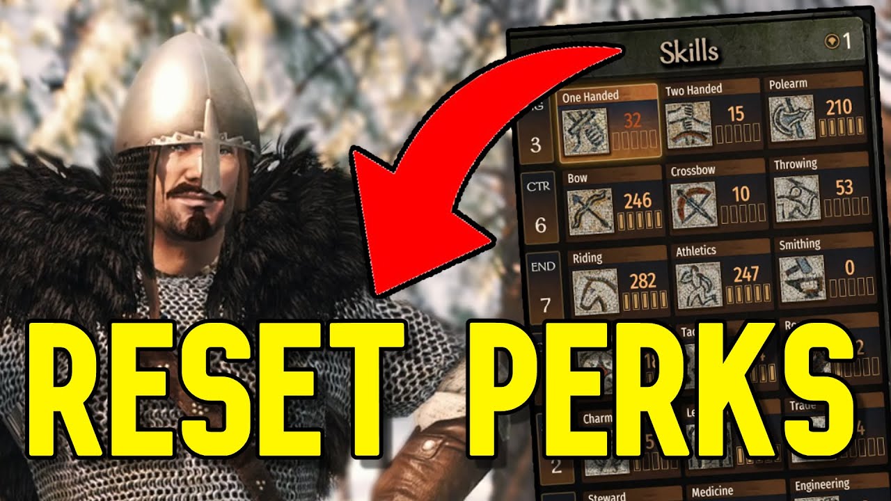 How to Reset Perks in Mount & Blade II: Bannerlord