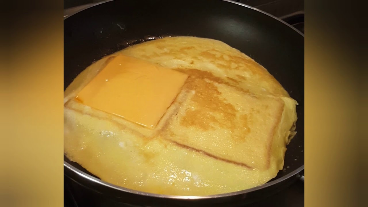 Omelette pain de mie