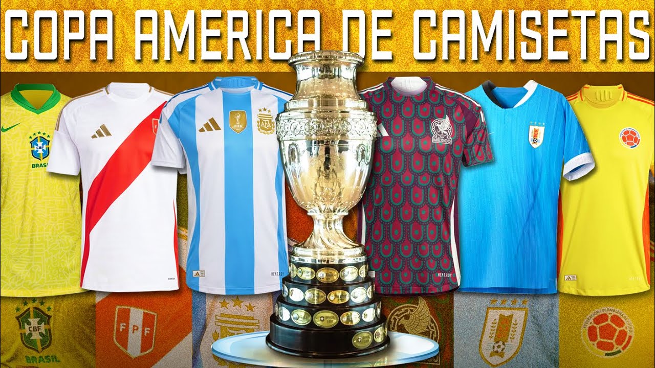 ¿Que PAÍS GANARÍA la COPA AMÉRICA si compiten sus CAMISETAS?