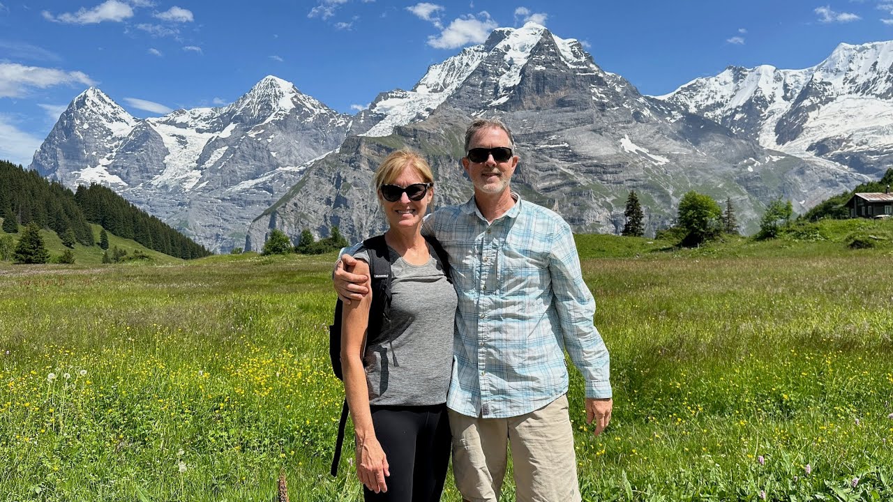 Anne and Bruce go Hiking in Switzerland