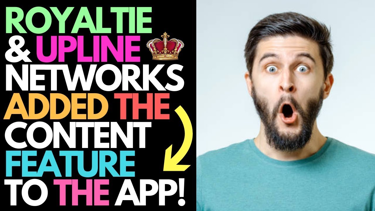 Royaltie Upline Networks Added The Content Section To The App | Must See!!!