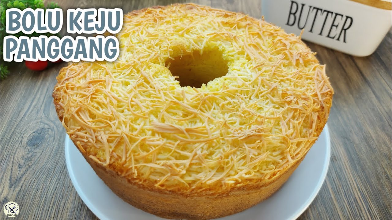 RESEP BOLU KEJU PANGGANG SUPER MOIST EMPUK DAN LEMBUT