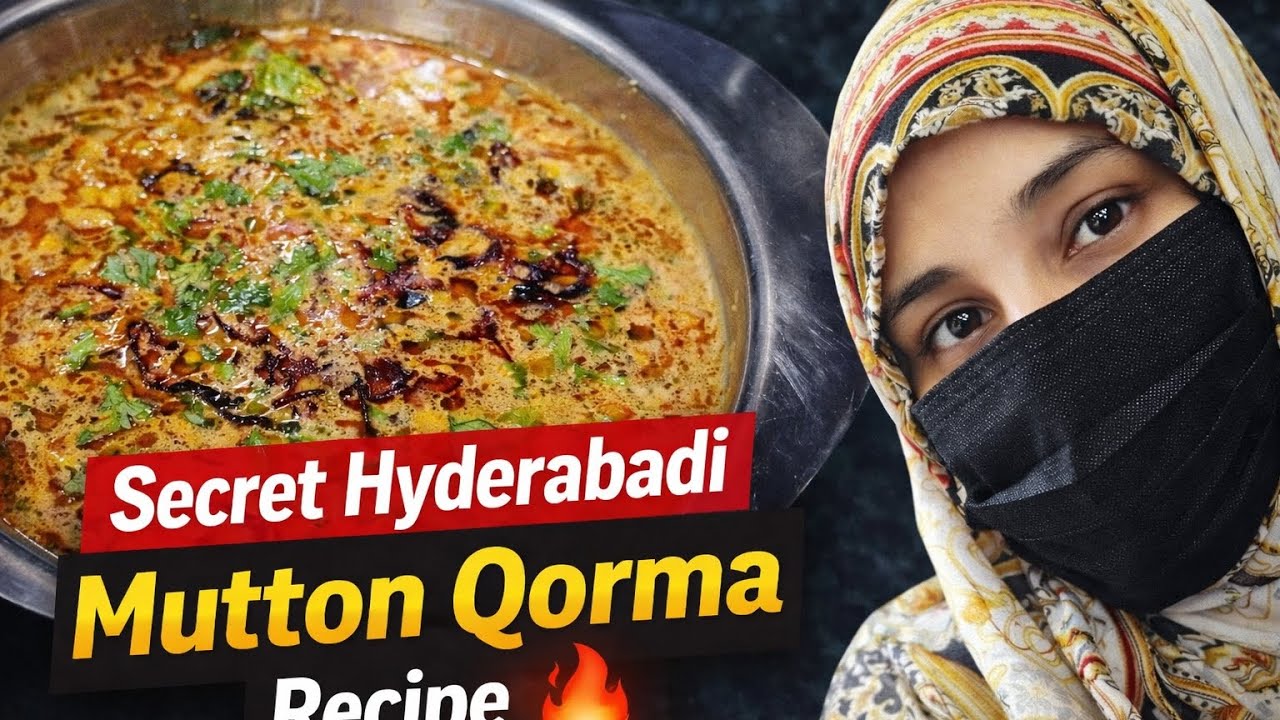 ''My Second Vlog''|| Hyderabad mutton Qorma❤️‍🔥 #dailyvlogs #myfirstvlog #Asma Khan 