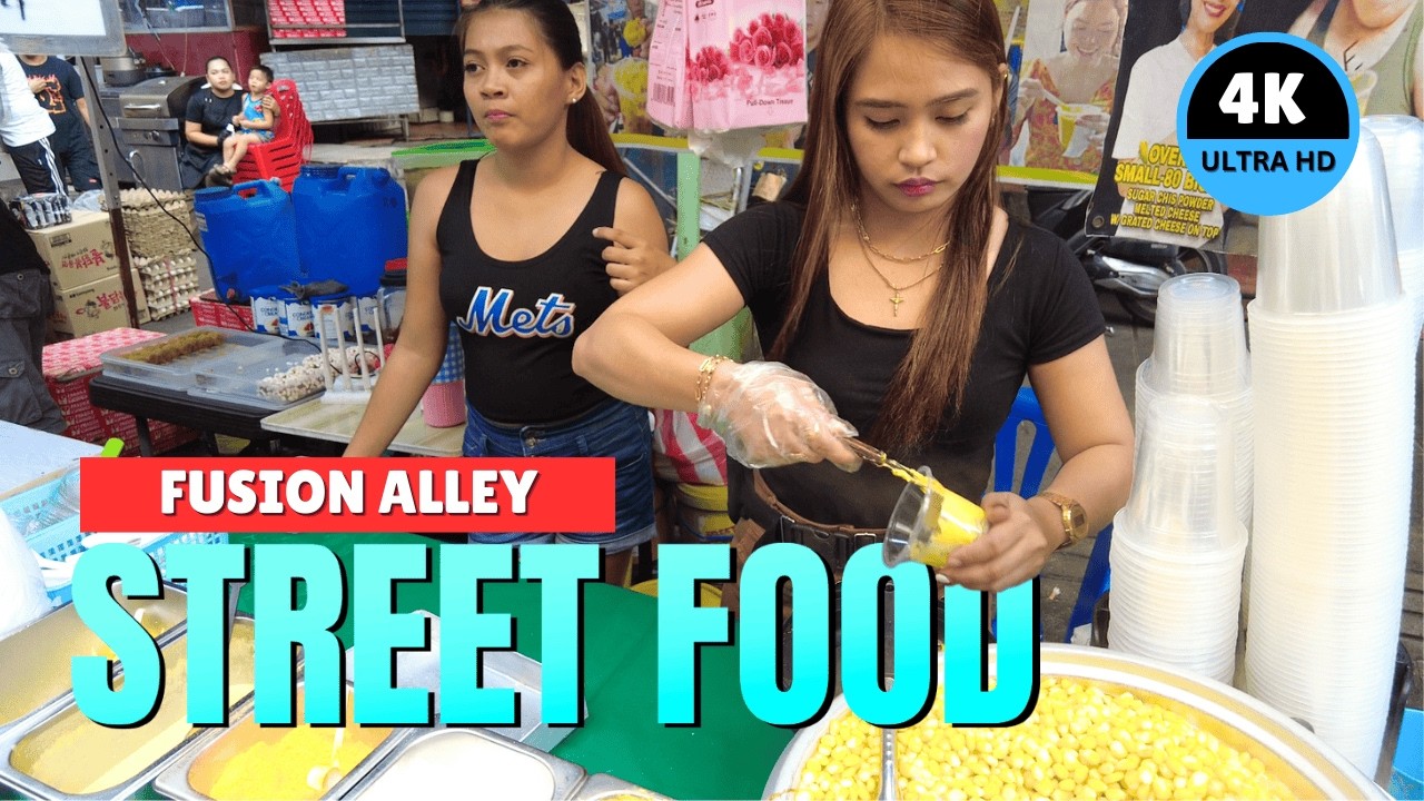 [4K] Food Park Tour – Madaming Students Kumakain Dito!