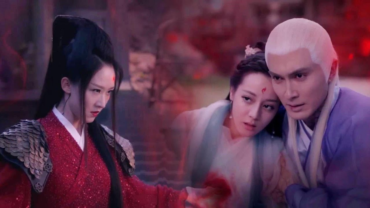魔尊和帝君大战，危难之际凤九舍命助力，死也要在一起！💕#三生三世枕上书  #Eternal Love of Dream#迪丽热巴 #高伟光