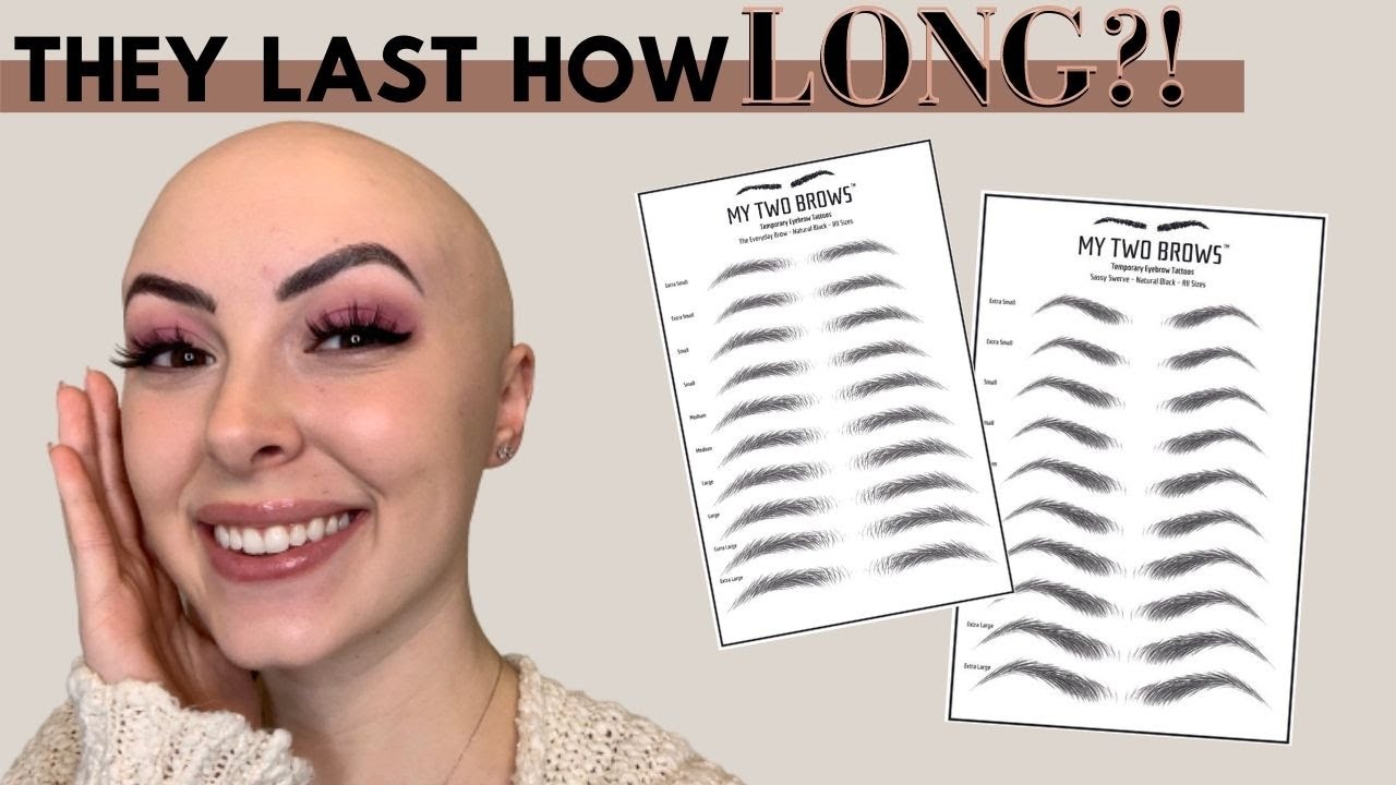 4D Temporary Eyebrow Tattoo Review [My Two Brows]