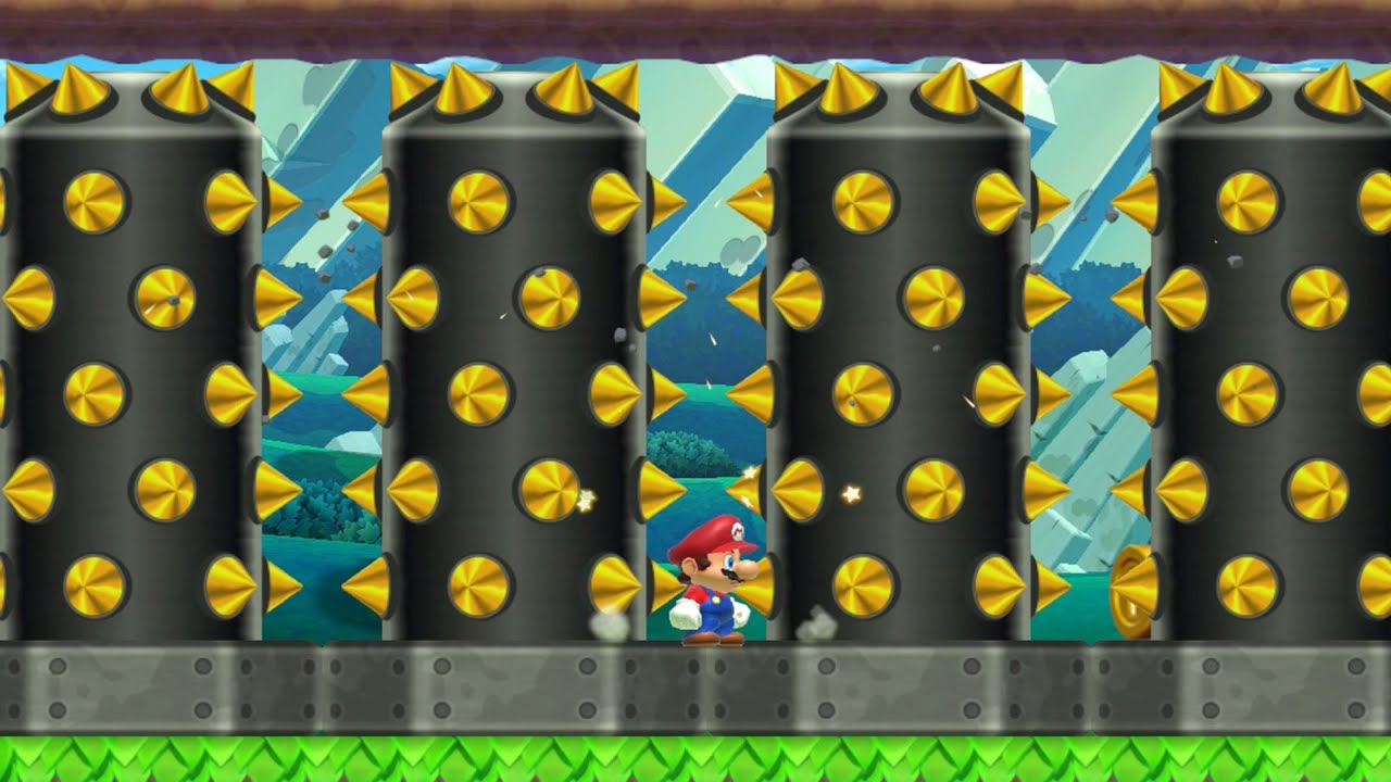 実況者はこれを一発でクリアしないといけないようです。【マリオメーカー2】