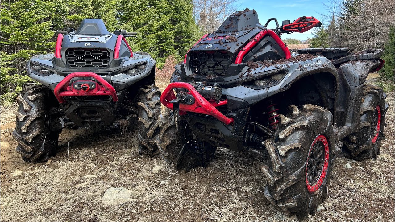 🔥Spring Mudding in Newfoundland on our 2025 CanAm Outlander 1000 Xmr's! 🔥