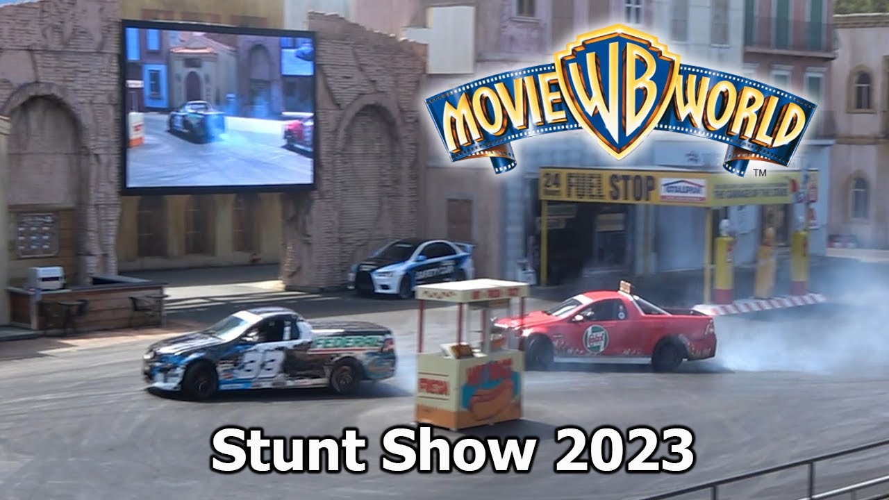 Movie World Stunt Show (2023) | Hollywood Stunt Driver 2 | Тематический парк «Голд-Кост»
