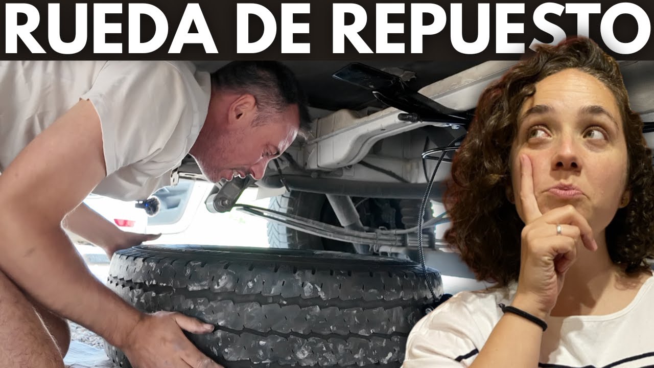 ✅ Cómo INSTALAR RUEDA de REPUESTO y SOPORTE en autocaravana
