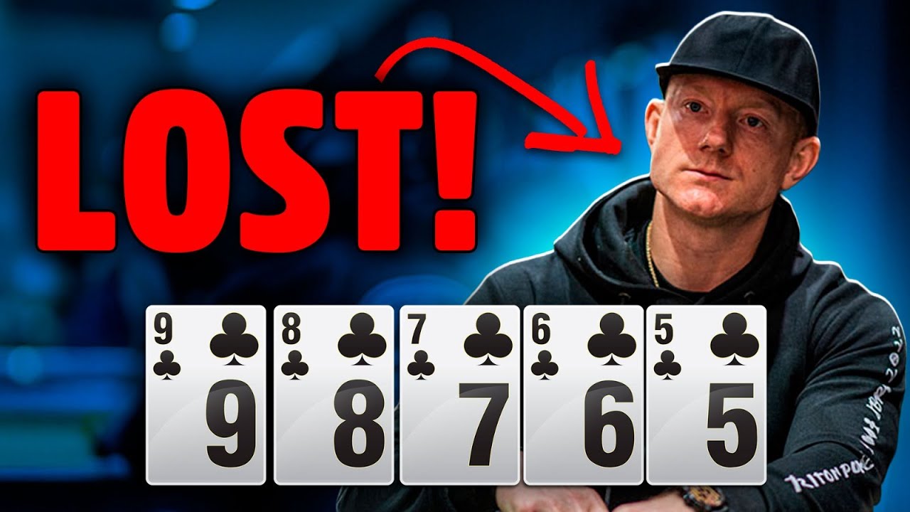 When Poker Players Lose to a Straight Flush