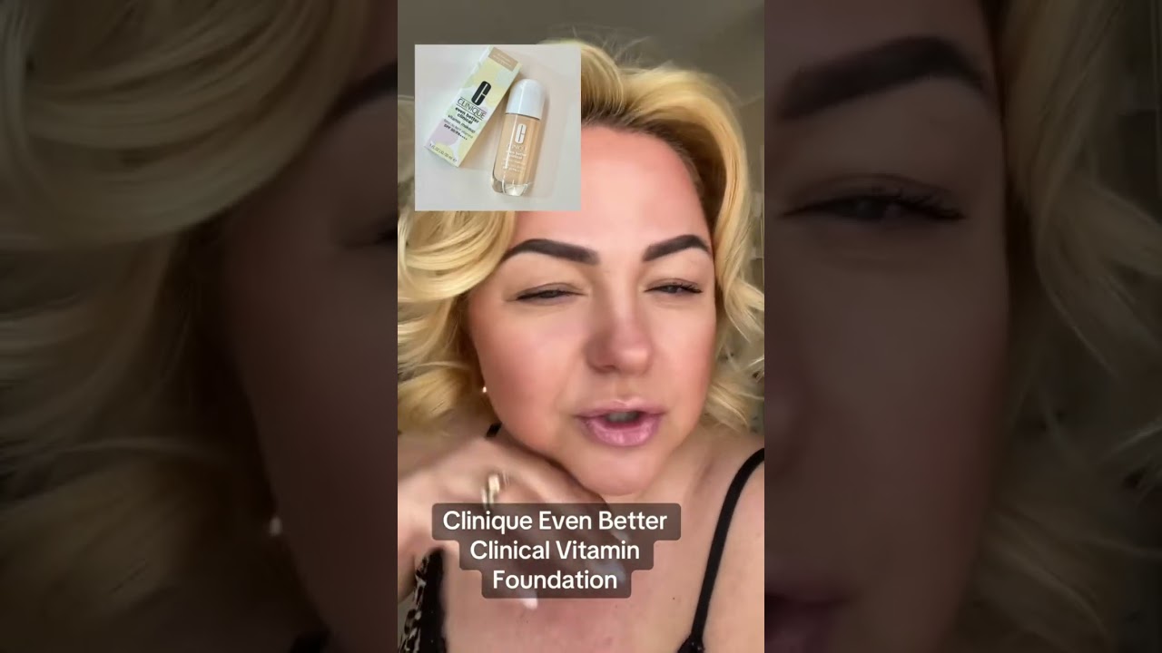 Clinique Even Better Clinical Vitamin Foundation #tatjanastil #жизньвлатвии #latviavlog #распаковка