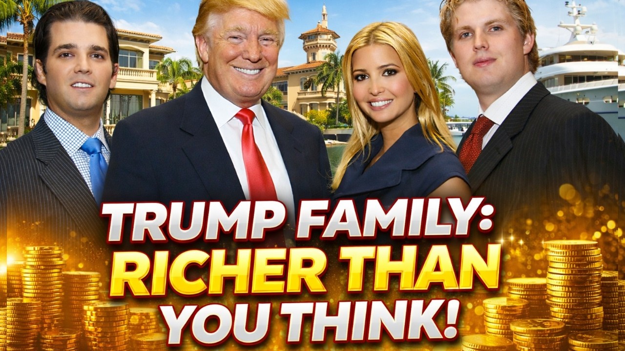 👑 Donald Trump’s Family Is Richer Than You Think 👑